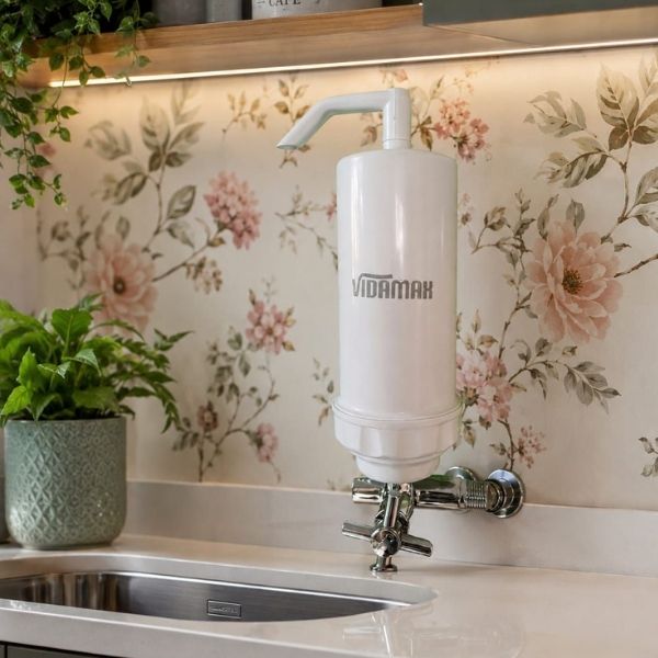 Purificador Vidamax Branco Prata